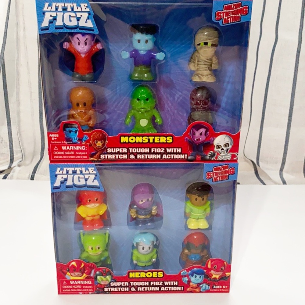 Little figz heroes/monster set